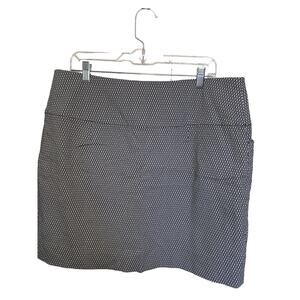 SC & Co skort xxl black and white graphic pattern